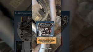 Audi A4 B8 рестайлинг (Ауди А4) расположение номера двигателя/VIN номер/маркировки #audi #a4 #audia