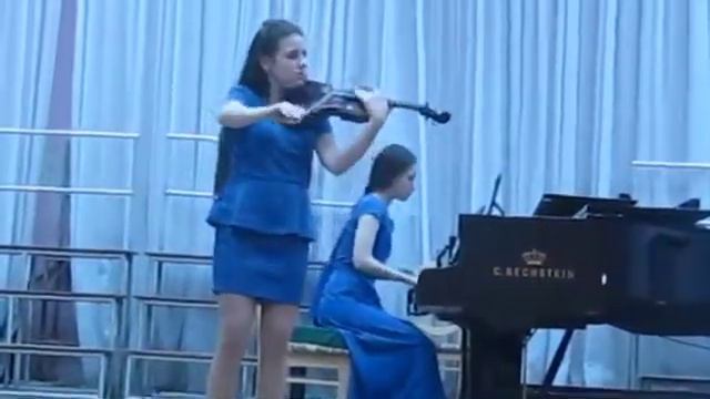 Ежова Виктория Кантабиле Н.Паганини смотреть онлайн