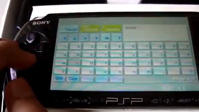 Pequena demonstração WI-FI psp 3000 смотреть онлайн