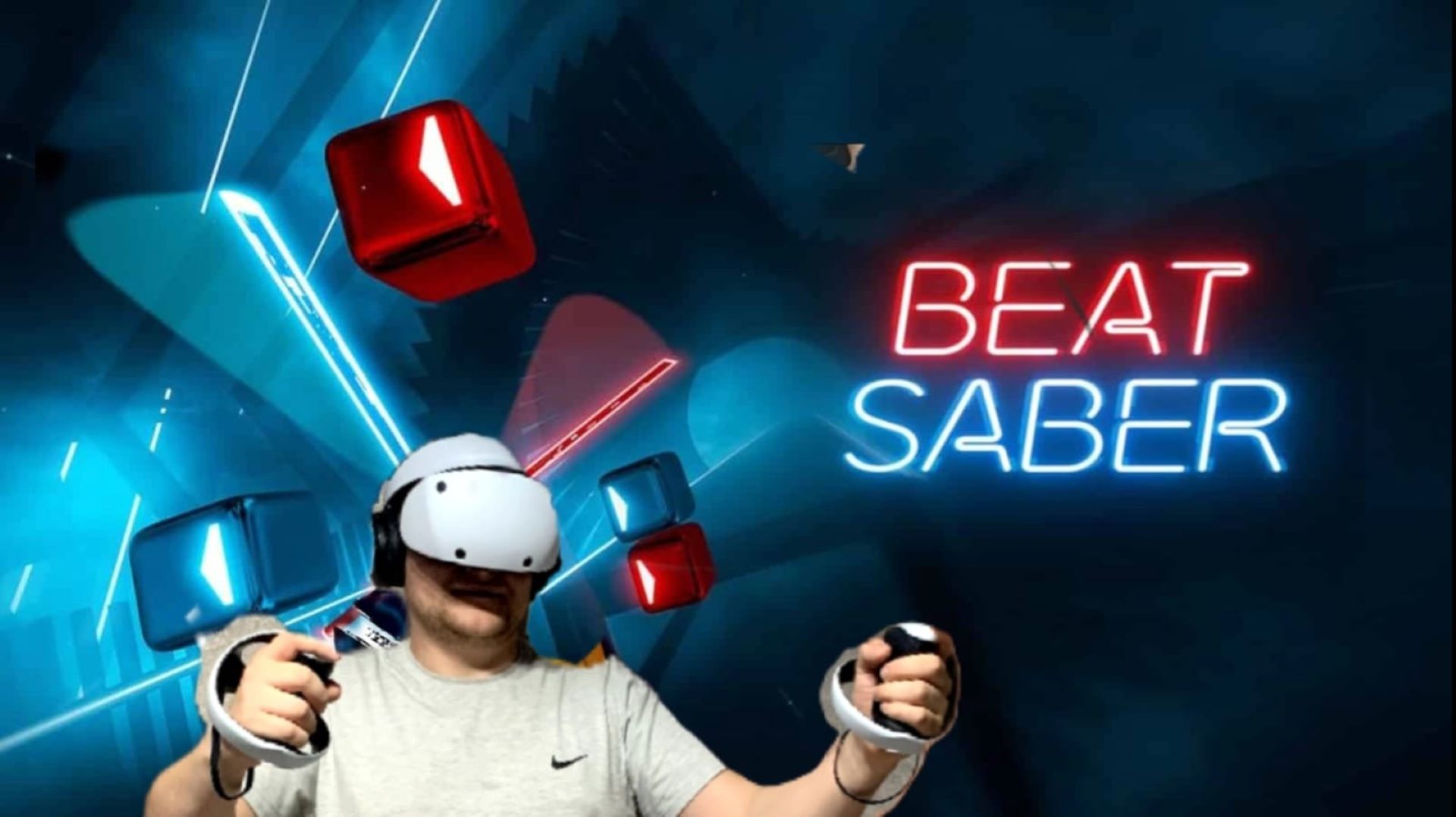 Вспотел от этой игры ►Beat saber