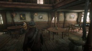 Red Dead Redemption 2 - Драки в БАРЕ и на УЛИЦЕ