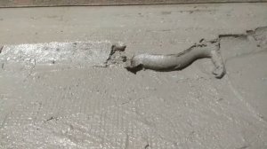 Стяжка на полистирол бетон.