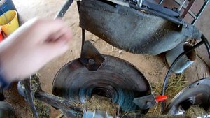 Замена ножей на косилке Заря