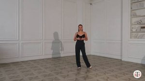 Правый променадный поворот в рок поворот -Танго (Natural Prom Turn to Rock Turn)- WDSF, Howard, ISTD