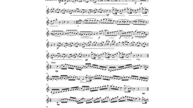 Minuet KV 334 Mozart смотреть онлайн