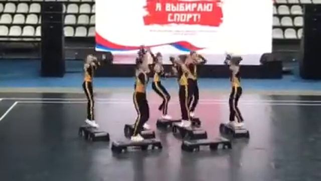 Степ-аэробика ЧР г.Москва  Команда «Ласточки» г.Озерск