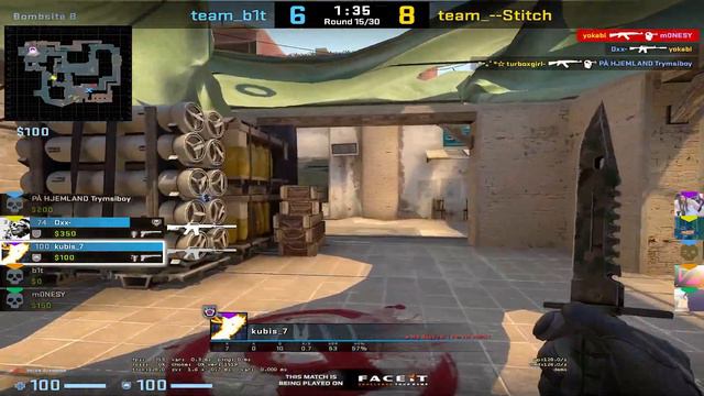 CS GO POV G2 m0NESY (34/18) FACEIT w/b1t 14.10.2022 (mirage)