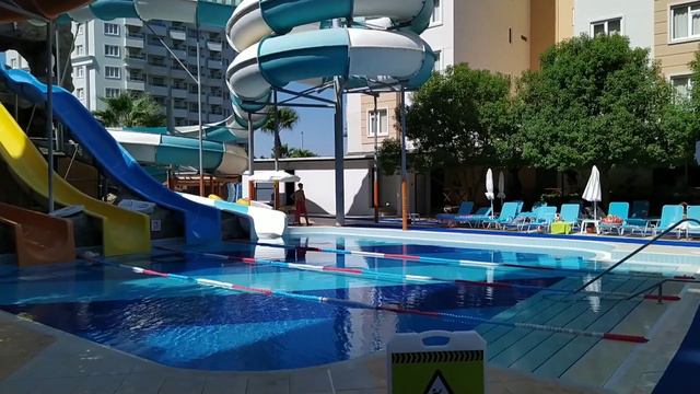 Обзор территории. Ramada Resort Lara. Hotel. Antaliya. Turkish. смотреть онлайн