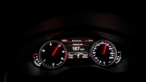 Audi A7 3.0 TDI 245 hp 100-200 km/h Acceleration Stock