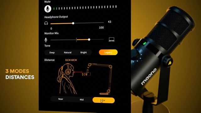 MAONO PD400X Versatile Podcast Dynamic Microphone смотреть онлайн