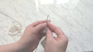 Мастер класс. Варежки на двух спицах.