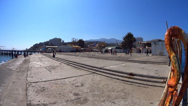 Крым. Алушта. Прогулка к морю