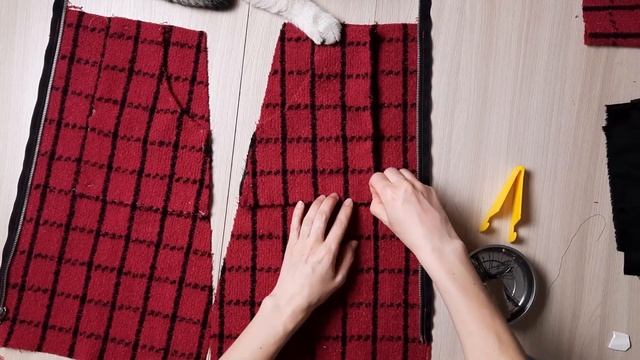 Самая простая выкройка юбки трапеции для начинающих. МК пошагово