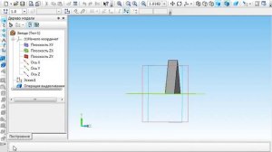 Построение 4х и 5-конечной звёзд в САПР Компас 3D