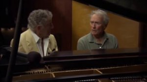 Clint Eastwood Tells Tony Bennett about Evan Evans Film Composer (son of Bill Evans)