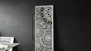 Панель перегородка для зонирования 0,9*2,5 м. Ламинированный МДФ.