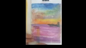 Рисуем пейзаж (11), легко и просто
