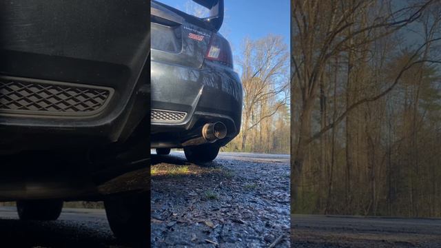 2011 wrx sti sedan single exit exhaust