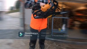 Start and field test of chainsaw Alpina A3700