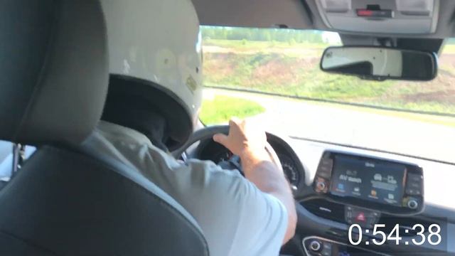 Ознакомительный круг по Казань-Рингу на Hyundai I30N
