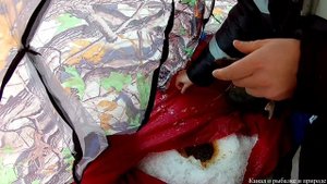 Зимняя рыбалка на Каме г. Набережные Челны