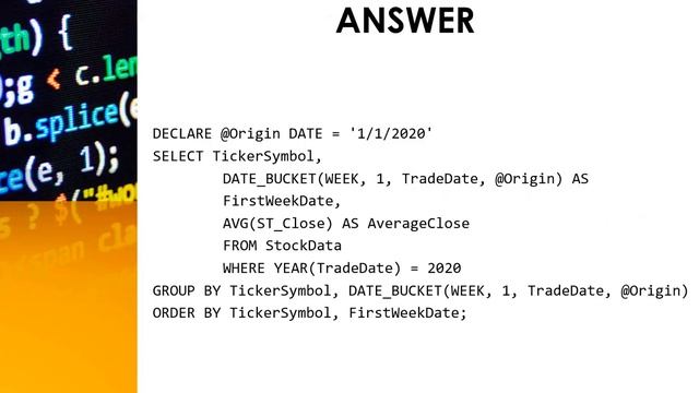 The DateBucket function released in the new SQL Server 2022. смотреть онлайн