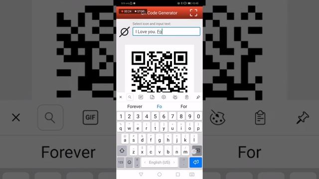 QR Code Reader & Generator (Demo) Android app