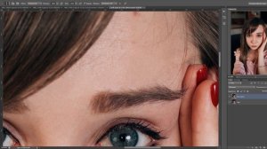 Обработка фото в Photoshop. Ретушь кожи.