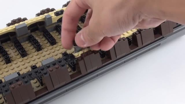 Lego pirate ship MOC : Silent Mary Speed Build Part 1 смотреть онлайн