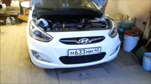Hyundai Solaris новый сигнал (клаксон)