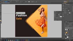 New Collection Fashion Sale Social Media Post Design in Adobe Photoshop CC 2018 | Storm Brain