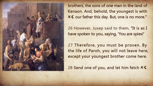 Genesis Chapter 42 SSV смотреть онлайн