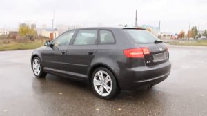 Автомобиль Ауди А3 СпортБэк 2009. Car Audi A3 Sportback 2009