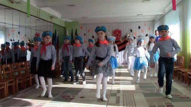МДОО №24, Поздравление воинам и защитникам Отечества