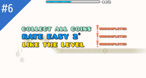 GEOMETRY DASH. Прохождение первой страницы самых коротких (странных) лёгких популярных уровней.