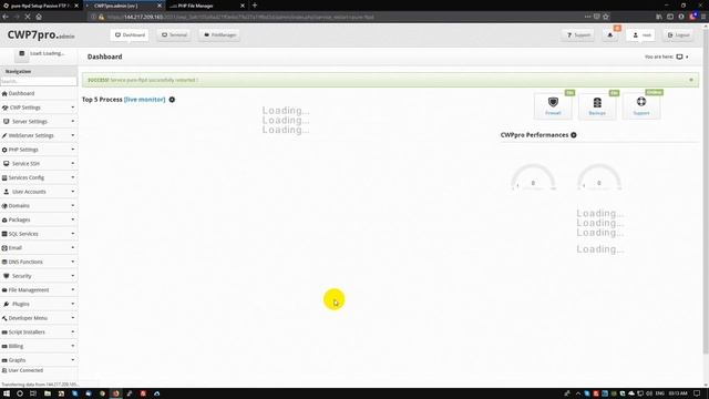 pure-ftpd Setup Passive FTP Ports - CWP смотреть онлайн