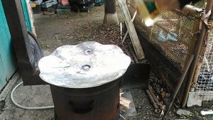 Как я сделал сковороду САДЖ своими руками.