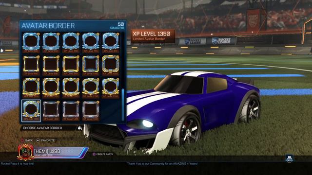 Rocket League®I Reached Level 1500 New Border! смотреть онлайн