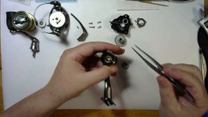 Катушка Tsurinoya FS 800 - первичное ТО своими руками.