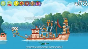 Angry Birds Rio Blossom River Level 6 Walkthrough 3 Stars Lösung