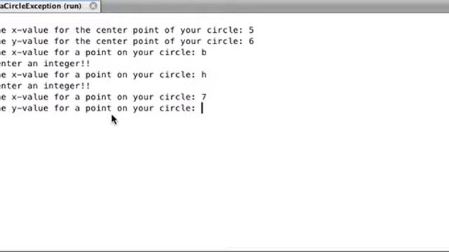 Exercise 8-1 Exception Handling смотреть онлайн