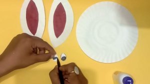 Paper Plate Bunny ! Step-by-step instructions for making a paper plate bunny ! Easy DIY Ideas !