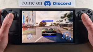 Need for Speed Heat on Steam Deck OLED with Steam OS 3.6