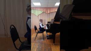 Шубенкова Анна, общее фортепиано 1 год обучения.
