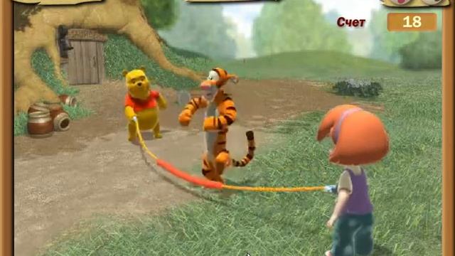 Винни и его друзья: Скакалка для Тигрули развивающие игры смотреть онлайн