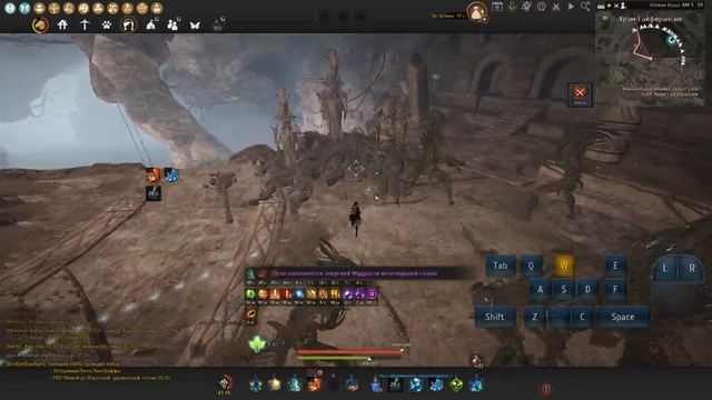 Black Desert | Храм Гайфирансии | пример Ротации за класс Shai