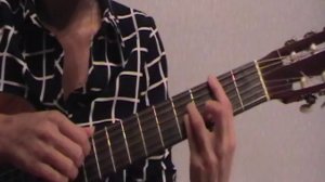 Разбросала косы русые береза (автор А Волков)разбор на гитаре в двух тональностях