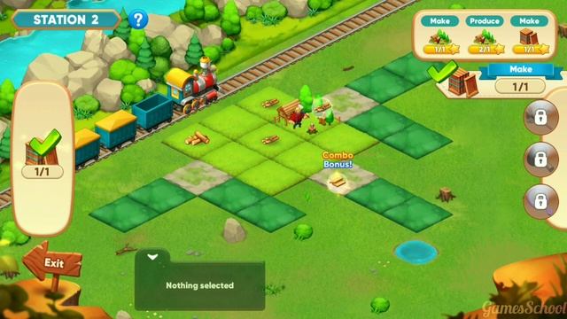 Merge Train Town Fun Game - Train Puzzle Game - Android Gameplay