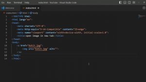How to open Image in new tab | HTML target _blank | HTML tutorial for beginners | AR Web Developers