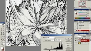 Фотошоп - Создание акварельного рисунка из фотографии.